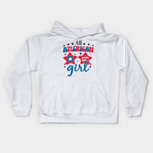 All American Girl Kids Hoodie